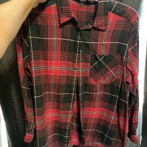 Express Boyfriend Button Up